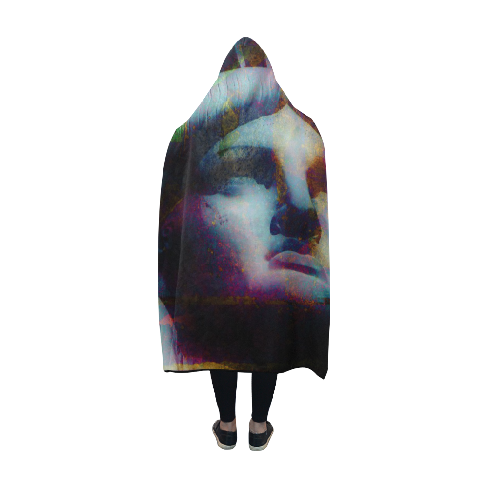 STATUE OF LIBERTY 5 LARGE Hooded Blanket 60''x50''
