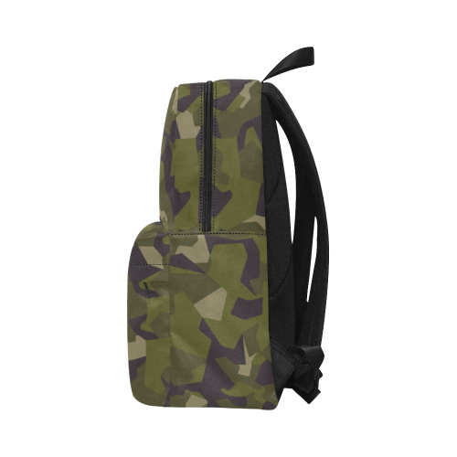 Swedish M90 woodland camouflage Unisex Classic Backpack (Model 1673)