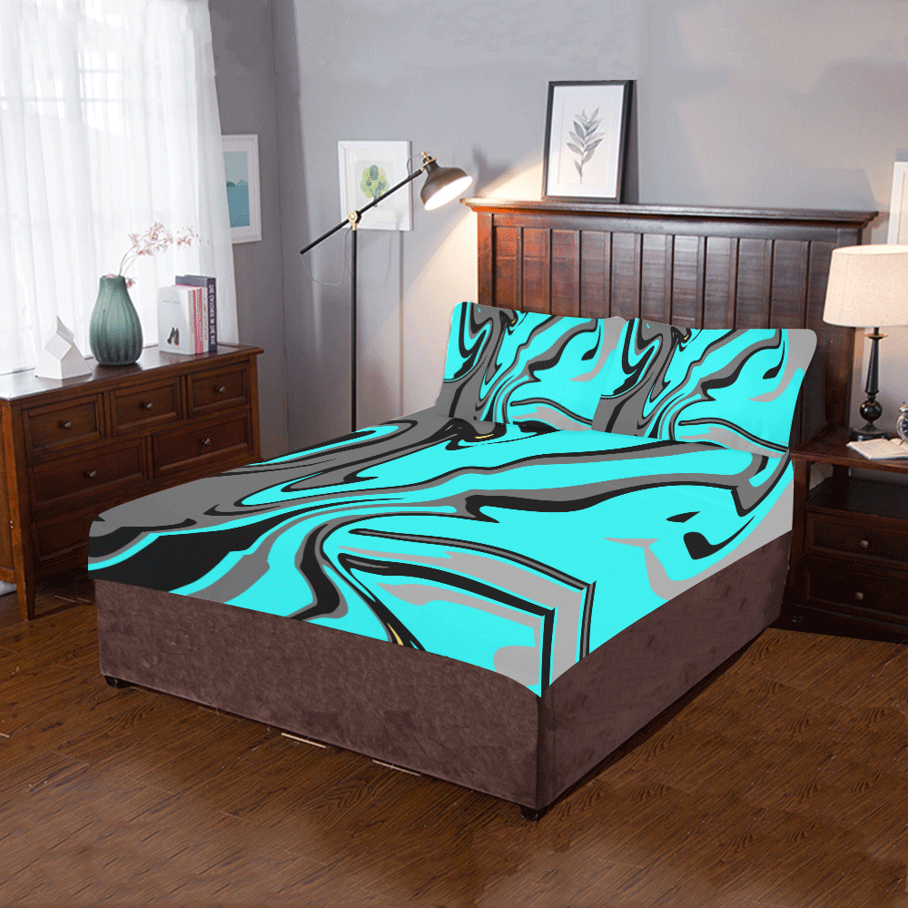 idk_idk_idk 3-Piece Bedding Set