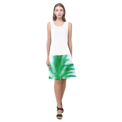 Palm Beach Sleeveless Splicing Shift Dress(Model D17)