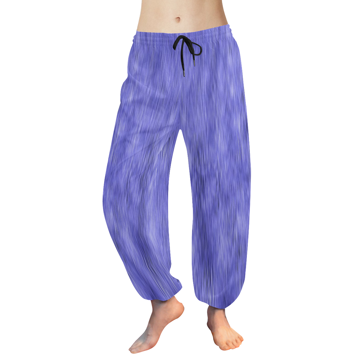 Purple and Lavender Ombre Bohemian Pants Women's All Over Print Harem Pants (Model L18)