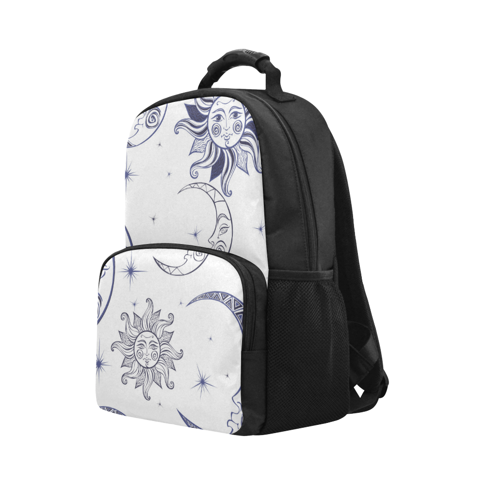 moon and stars Unisex Laptop Backpack (Model 1663)