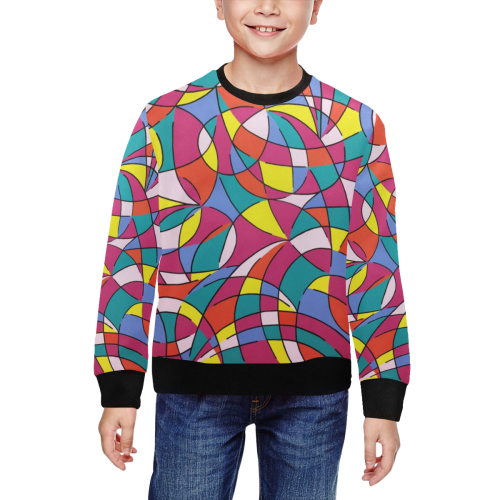 Sally All Over Print Crewneck Sweatshirt for Kids (Model H29)