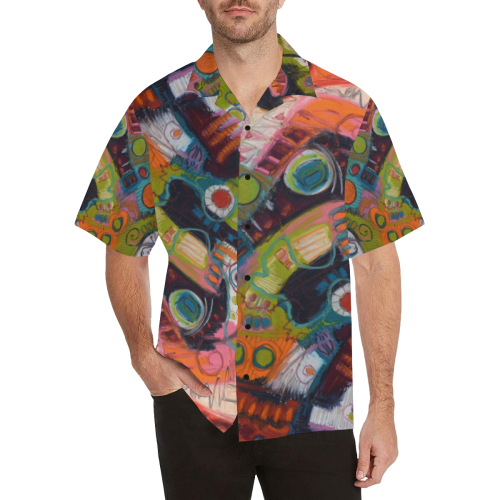 Which Way Desert Wind Hawaiian Shirt (Model T58)