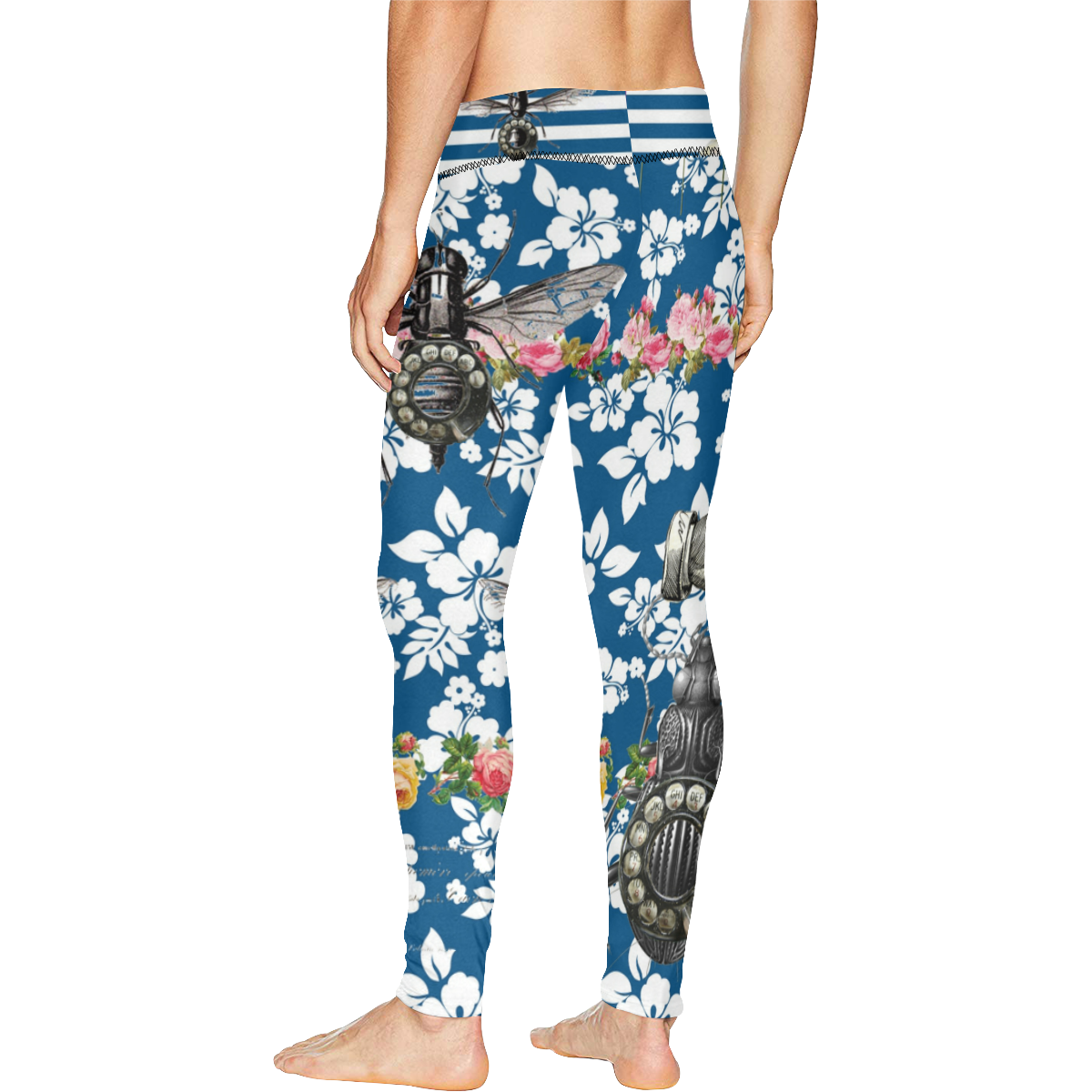 Rotary Bugs on the Canal Men's All Over Print Leggings (Model L38)