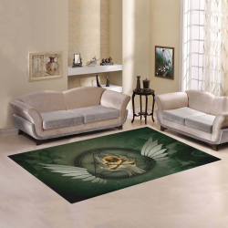 Skull in a hand Area Rug7'x5'