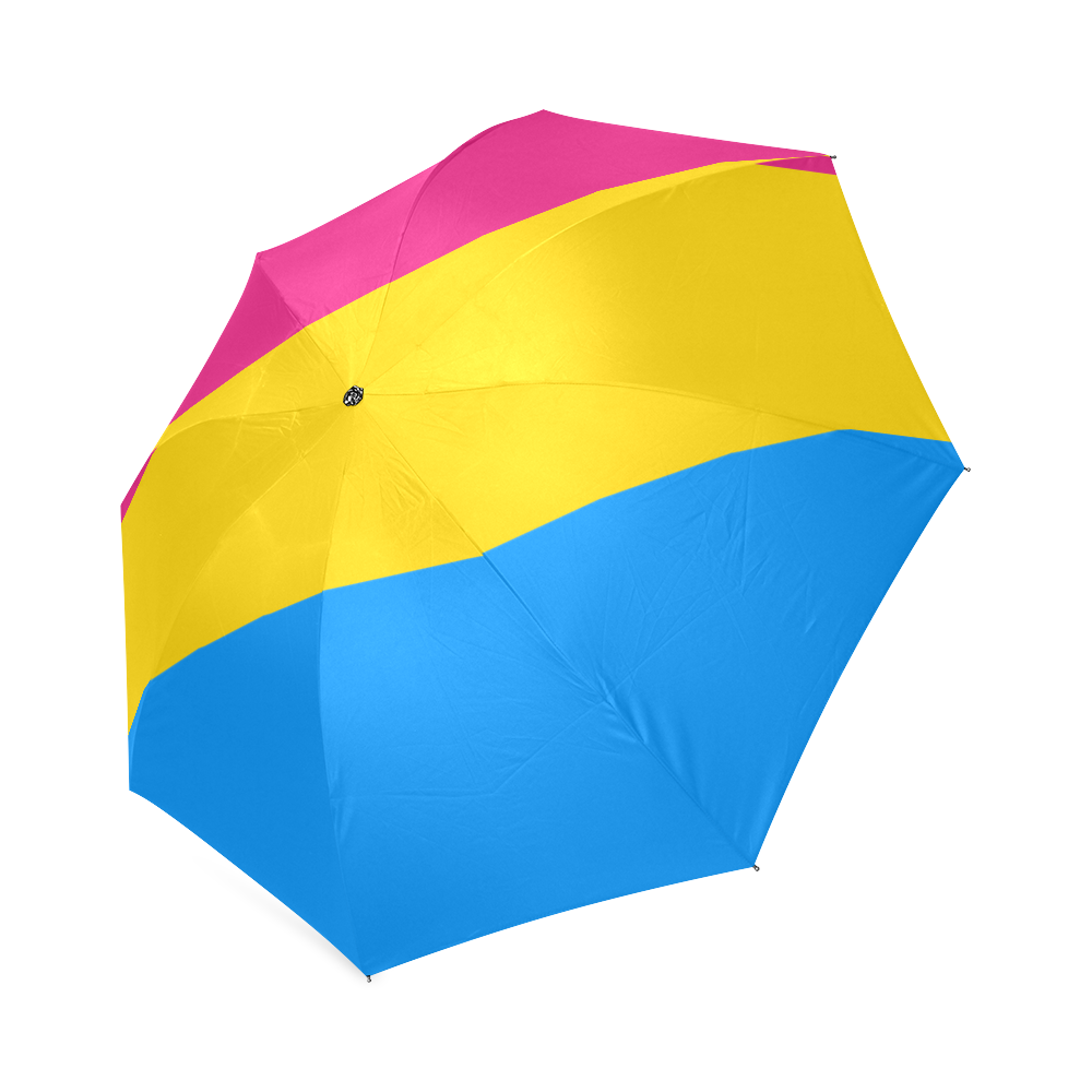 Pansexual Flag Foldable Umbrella (Model U01)