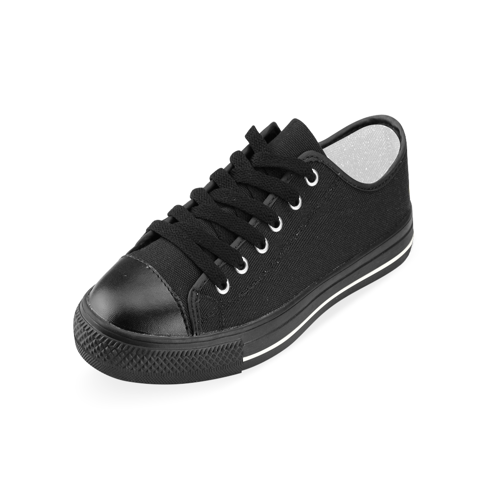 Dundeal Foze (Black) Women's Classic Canvas Shoes (Model 018)