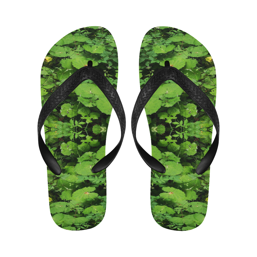 the green x Flip Flops for Men/Women (Model 040)