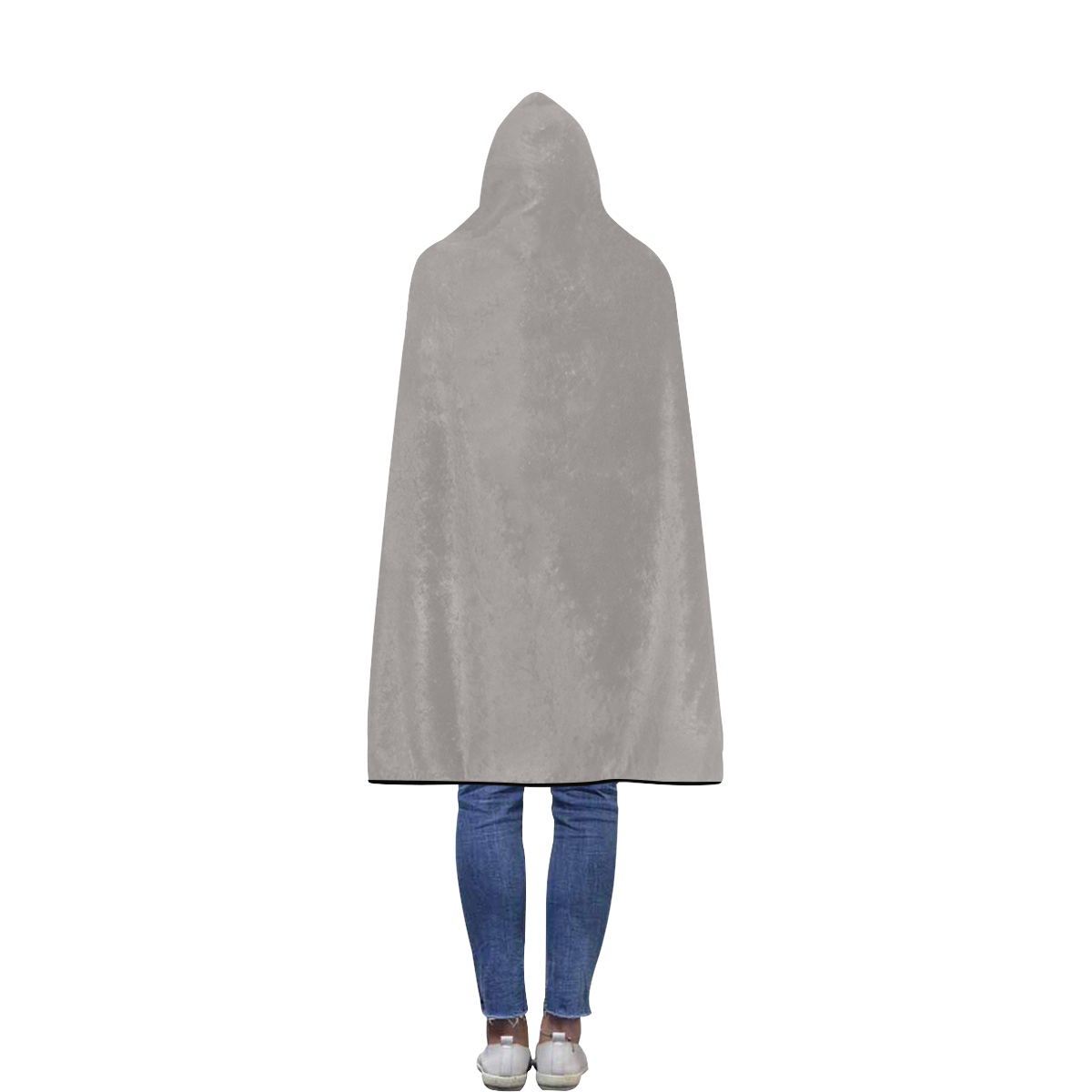 Ash Flannel Hooded Blanket 50''x60''