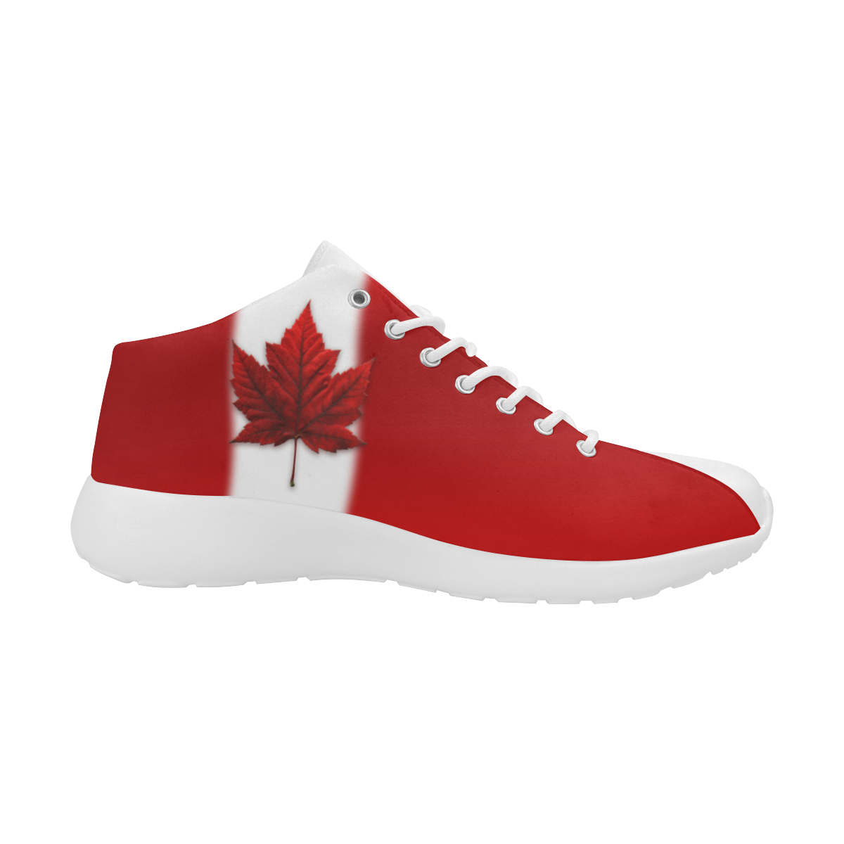 Canada Flag Souvenir Training Shoes Women's Basketball Training Shoes (Model 47502)