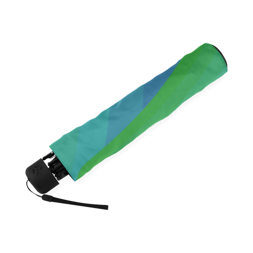Green blue way Foldable Umbrella (Model U01)