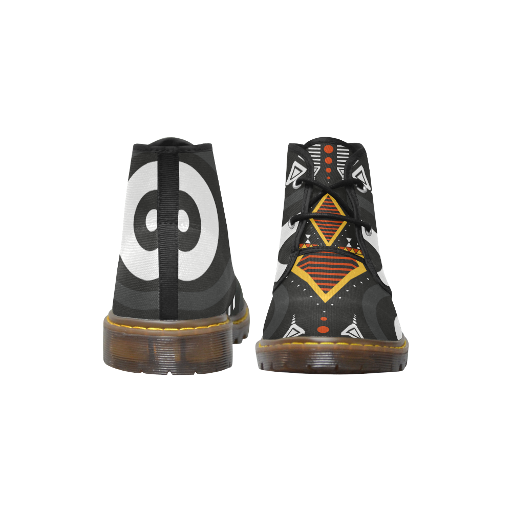 bobo bwa Men's Canvas Chukka Boots (Model 2402-1)