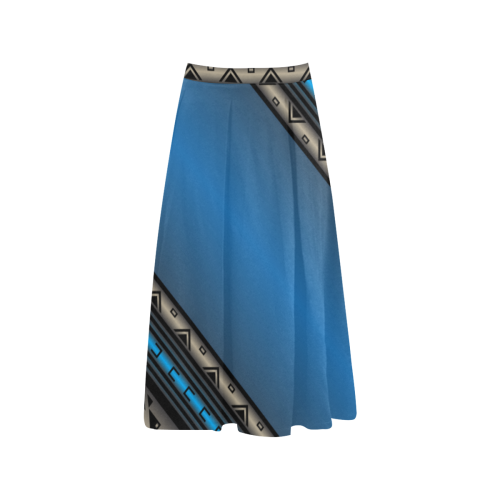 Horse Nation Blue Aoede Crepe Skirt (Model D16)