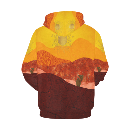 In The Desert All Over Print Hoodie for Men (USA Size) (Model H13)