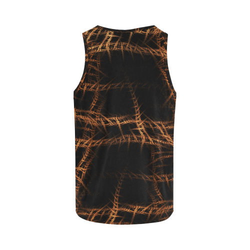 Trapped All Over Print Tank Top for Women (Model T43)