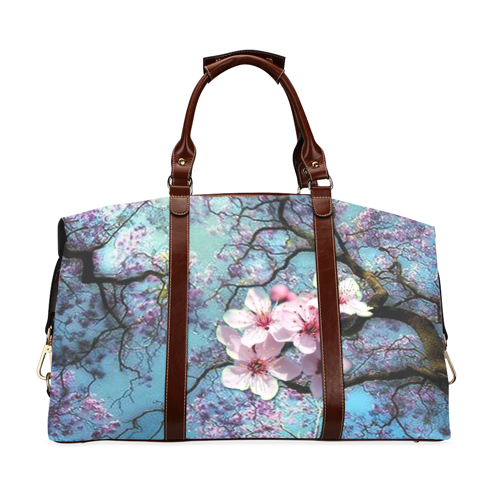 Cherry Blossoms Classic Travel Bag (Model 1643) Remake