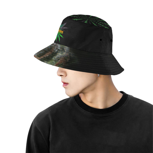 BBGDLeafzzz All Over Print Bucket Hat for Men