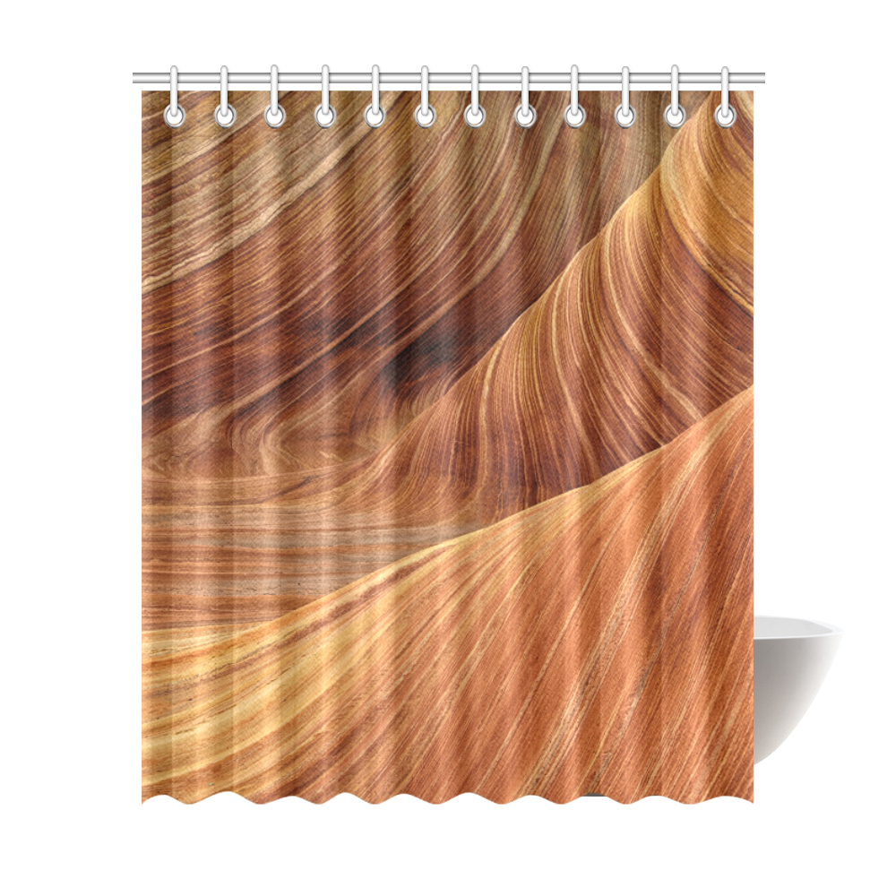 Sandstone Shower Curtain 72"x84"