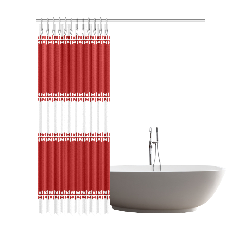 Canada Shower Curtains Classic Shower Curtain 72"x84"