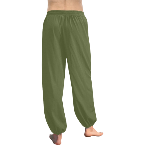 Cedar Green Women's All Over Print Harem Pants (Model L18)