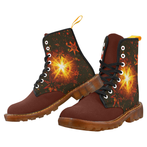 golden red galaxy Martin Boots For Men Model 1203H