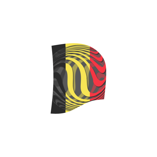 The Flag of Belgium All Over Print Sleeveless Hoodie for Women (Model H15)