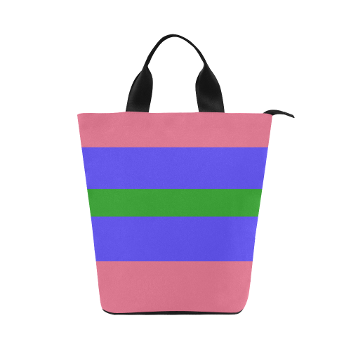 Trigender Flag Nylon Lunch Tote Bag (Model 1670)