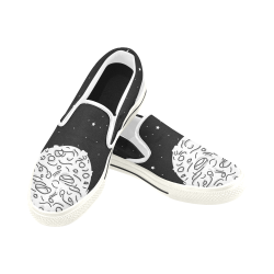 Luna Women's Slip-on Canvas Shoes (Model 019)
