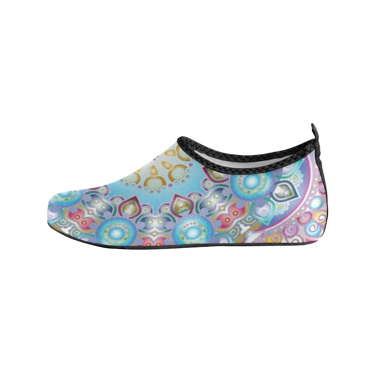 MANDALA DIAMONDS ARE FOREVER Women's Slip-On Water Shoes (Model 056)