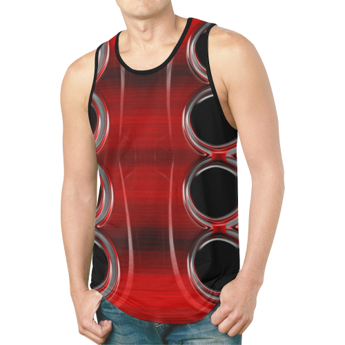 abstract_5500_2019_RBW_76h New All Over Print Tank Top for Men (Model T46)