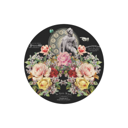 Nuit des Roses Revisited for Him Round Mousepad