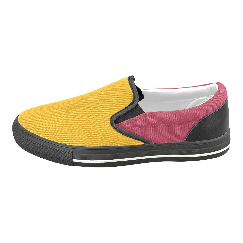 355a Women's Slip-on Canvas Shoes/Large Size (Model 019)