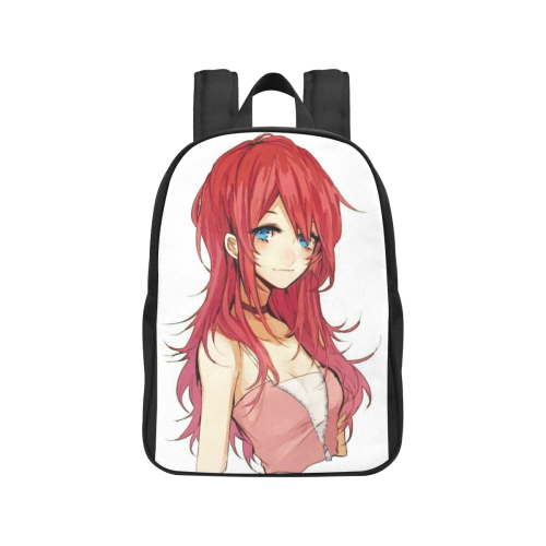 Anime Fabric School Backpack (Model 1682) (Medium)