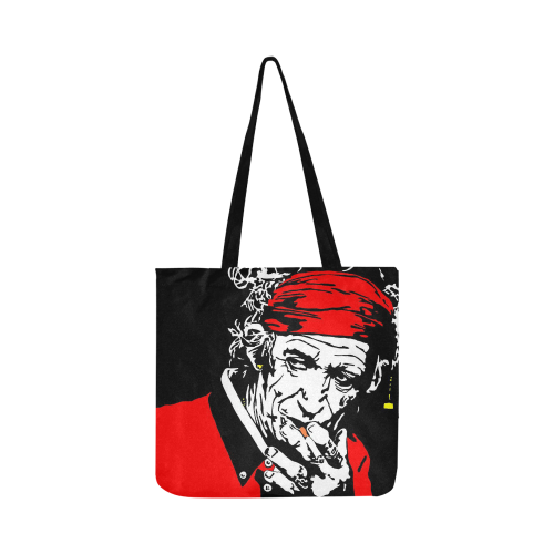 KEITH RICHARDS- Reusable Shopping Bag Model 1660 (Two sides)