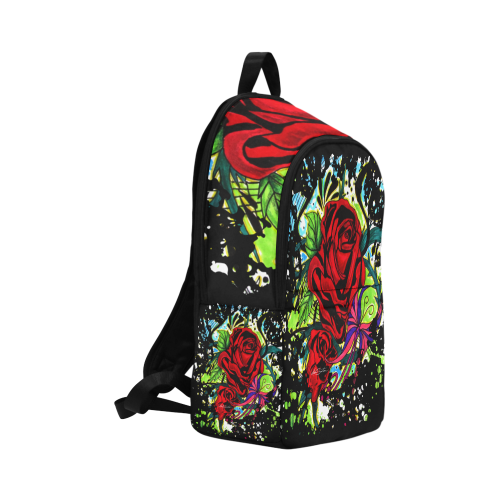 Rose Fabric Backpack for Adult (Model 1659)