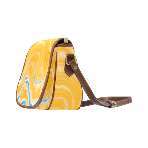 Summer Heat Saddle Bag/Small (Model 1649) Full Customization