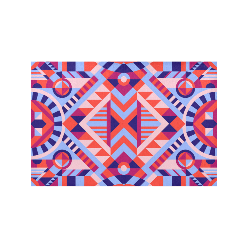 Modern Geometric Pattern Placemat 12’’ x 18’’ (Six Pieces)