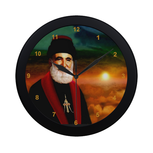 Mar Yosip Khnanisho Circular Plastic Wall clock