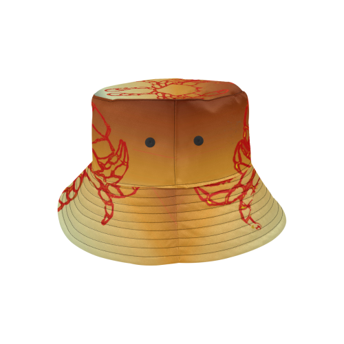 CRABBIN All Over Print Bucket Hat for Men