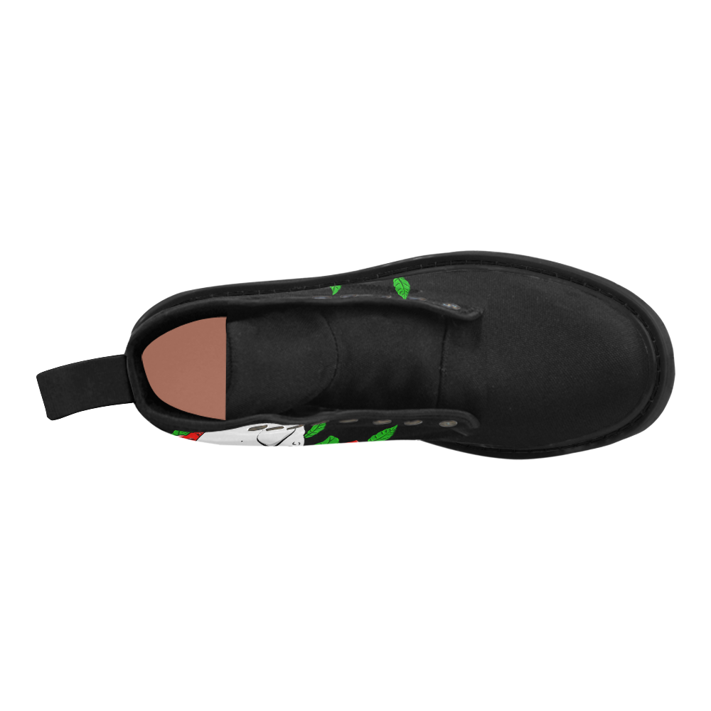 CARAVELA-Y-ROSAS Martin Boots for Women (Black) (Model 1203H)