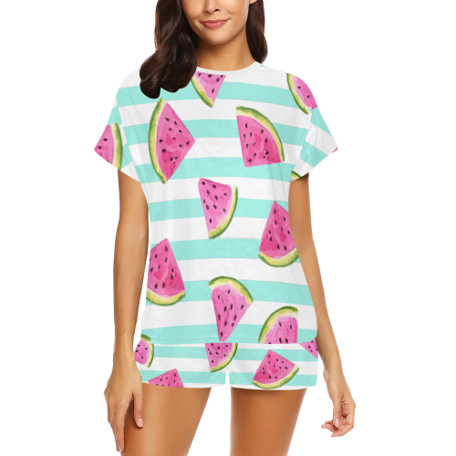 Watermelon Women's Short Pajama Set