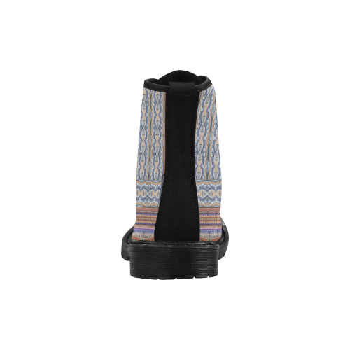 indian shawl Martin Boots for Men (Black) (Model 1203H)