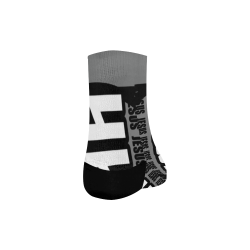 Gray Quarter Socks
