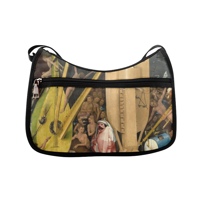 Hieronymus Bosch-The Garden of Earthly Delights (m Crossbody Bags (Model 1616)