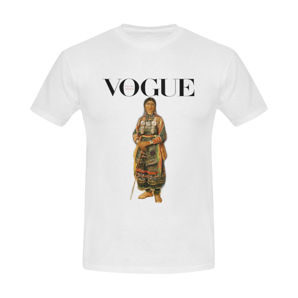 vogue Men's T-Shirt in USA Size (Front Printing Only)