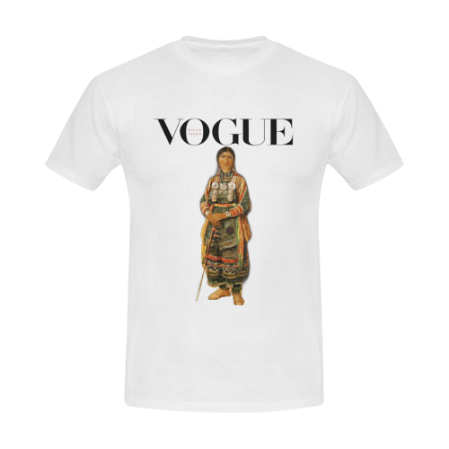 vogue Men's T-Shirt in USA Size (Front Printing Only)