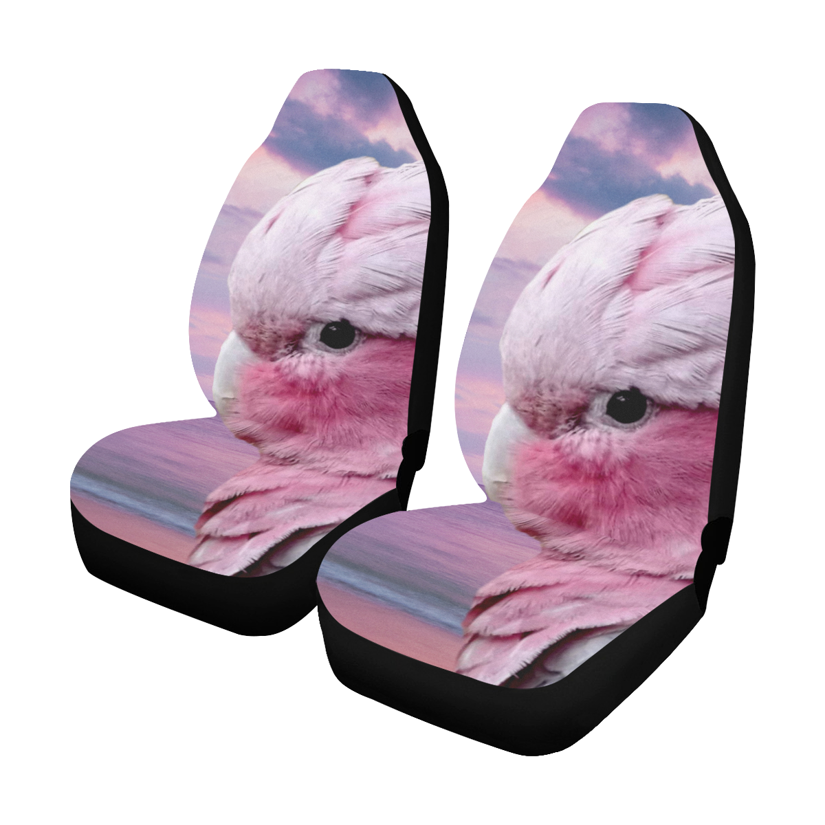 Galah Cockatoo Car Seat Covers (Set of 2)