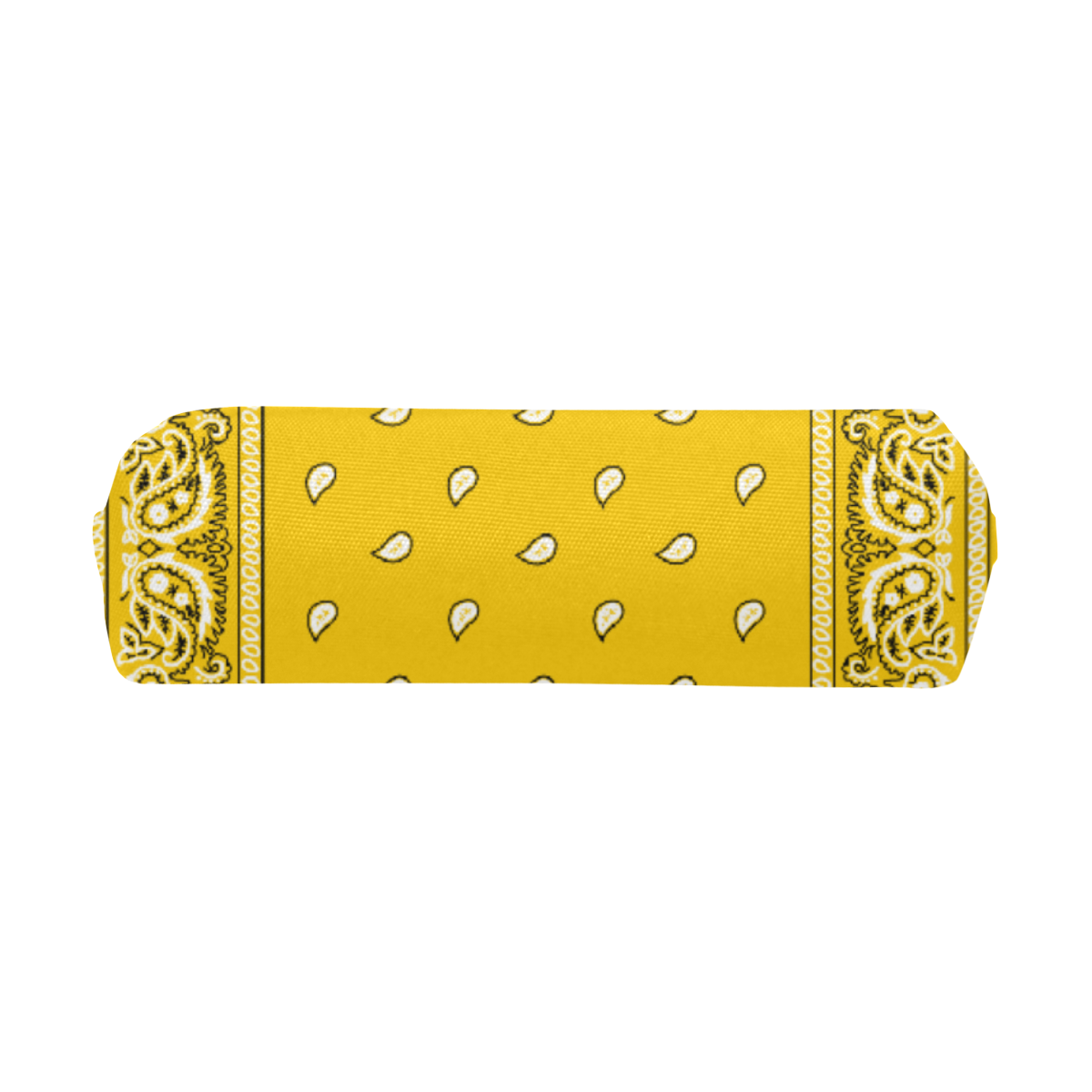 KERCHIEF PATTERN YELLOW Pencil Pouch/Small (Model 1681)