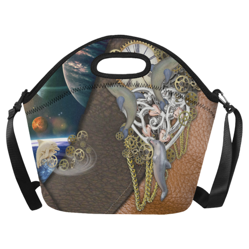 Our dimension of Time Neoprene Lunch Bag/Large (Model 1669)